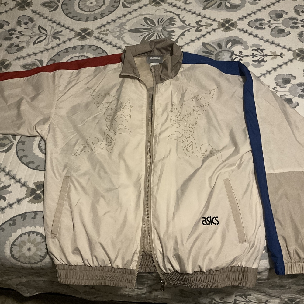 ASICS Men's Windbreaker - Muay Thai Collection (Size Medium)